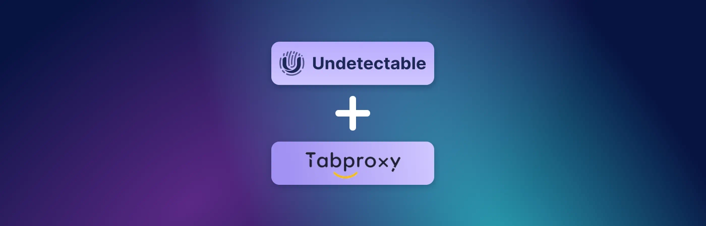 Setting up TabProxy proxy in antidetect browser Undetectable.io