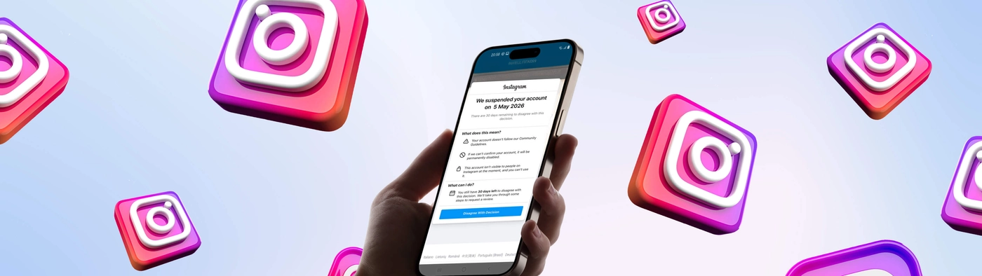Pourquoi mon compte Instagram est-il suspendu ? Raisons principales et solutions 