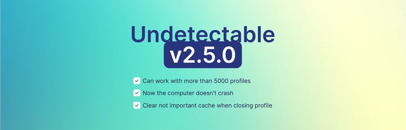 Undetectable v2.5.0