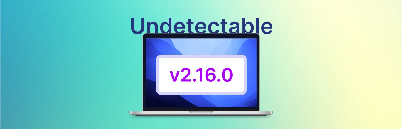 Undetectable v2.16.0